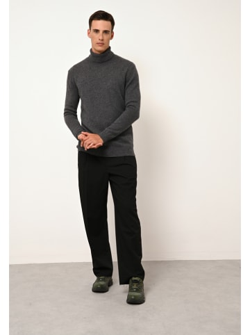 Just Cashmere Kasjmieren coltrui "Sacha" zwart