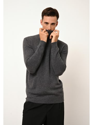 Just Cashmere Kasjmieren coltrui "Sacha" zwart