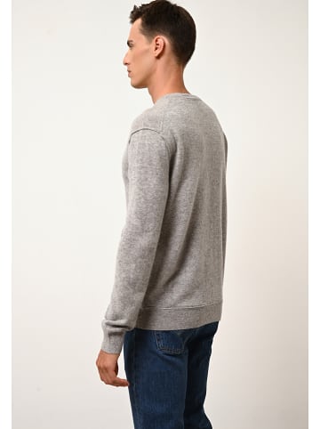 Just Cashmere Kaschmir-Pullover "Tom" in Grau