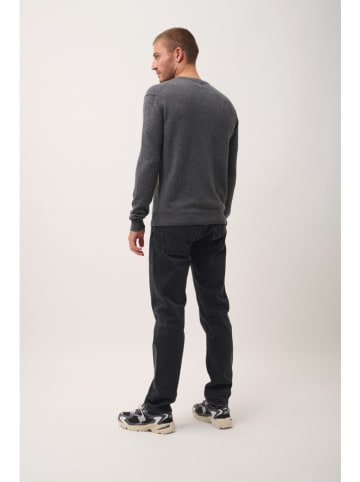 Just Cashmere Kaszmirowy sweter "Tom" w kolorze antracytowym