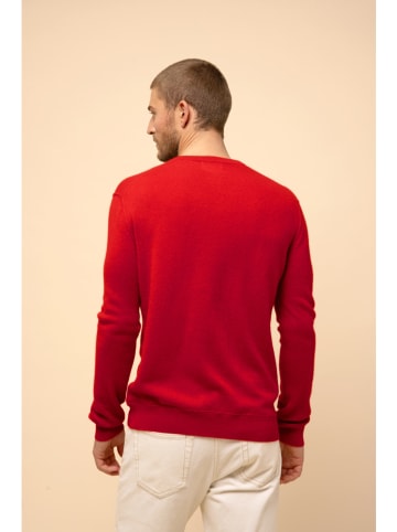 Just Cashmere Kaschmir-Pullover "Tom" in Rot