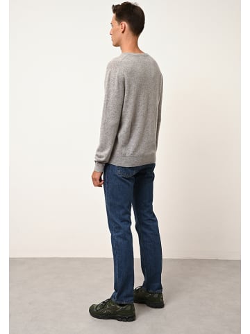 Just Cashmere Kaszmirowy sweter "Walt" w kolorze szarym