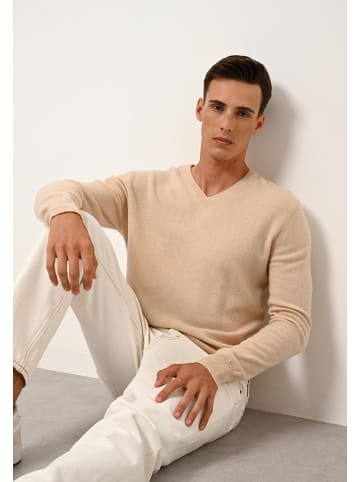 Just Cashmere Kaschmir-Pullover "Walt" in Beige