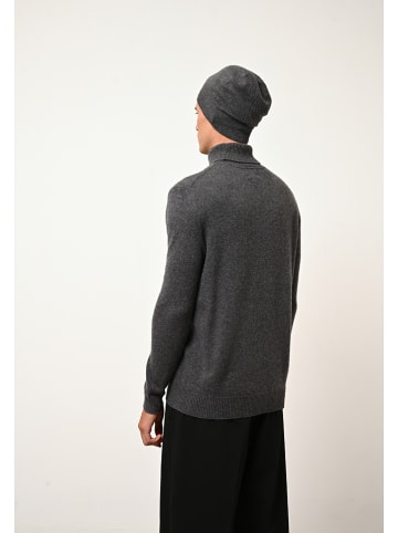 Just Cashmere Kasjmieren muts "Ginger" antraciet