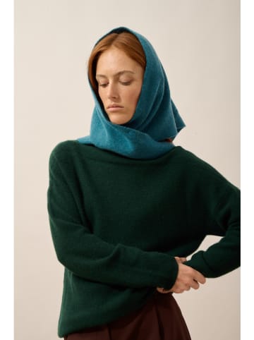 Just Cashmere Kasjmieren sjaal "Lima" lichtblauw