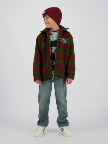 Vingino Blouson "Leon" in Khaki/ Rot