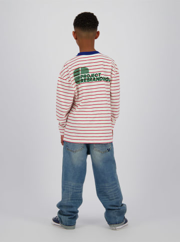 Vingino Longsleeve "Hotch" crème/rood