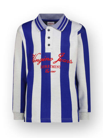 Vingino Poloshirt "Karo" wit/blauw