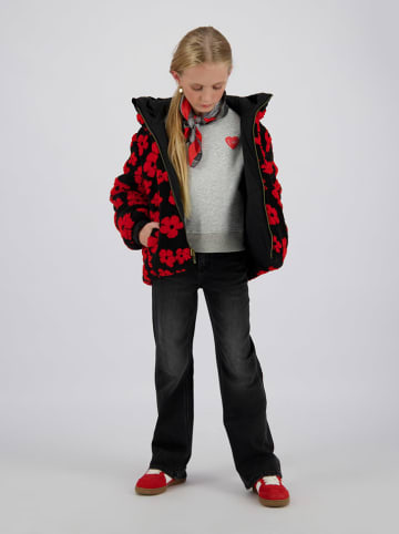 Vingino Wendejacke "Tara" in Schwarz/ Rot