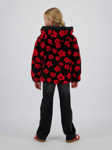 Vingino Dwustronna kurtka "Tara" w kolorze czarno-czerwonym