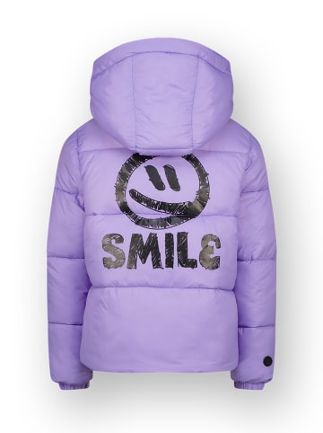 Vingino Kurtka pikowana "Tinza" w kolorze fioletowym