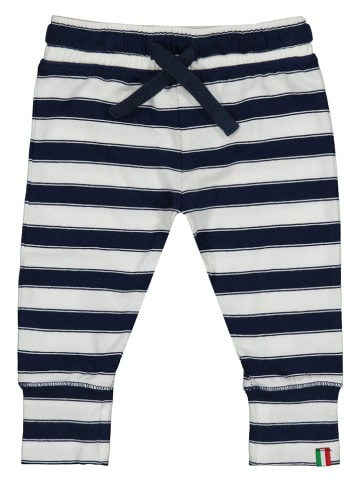 Vingino Sweathose "Samma" in Dunkelblau/ Weiß