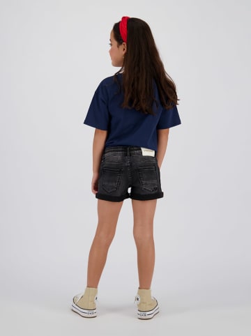 Vingino Jeans-Shorts in Schwarz