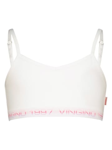 Vingino 2er-Set: Bügellose BHs in Weiß/ Schwarz