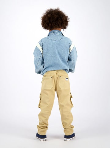 Vingino Kurtka dżinsowa "Figo" w kolorze błękitnym