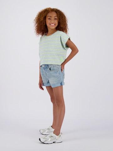 Vingino Shirt grijs/groen/lichtblauw