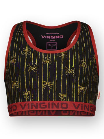 Vingino 2tlg. Wäsche-Set in Schwarz/ Gelb