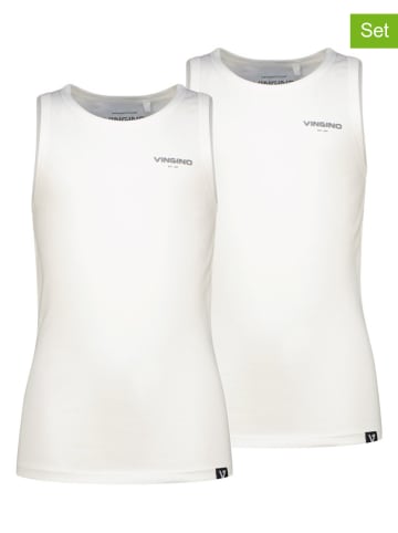 Vingino 2er Set: Tops in Weiß