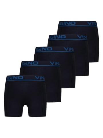 Vingino 5er-Set: Boxershorts in Dunkelblau