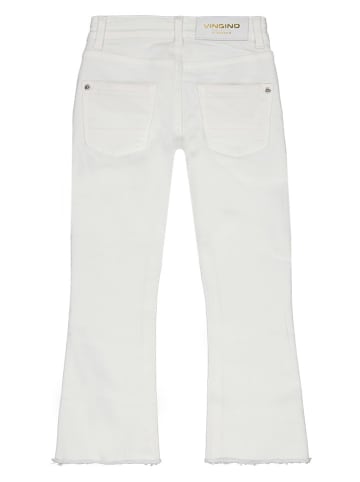 Vingino Spijkerbroek "Britte Cropped" wit