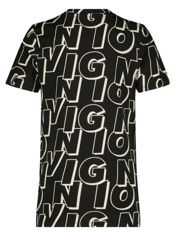 Vingino Shirt "Logo" in Schwarz