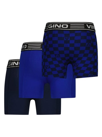 Vingino 3-delige set: boxershorts donkerblauw