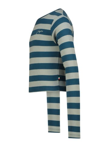 Vingino Longsleeve blauw/groen