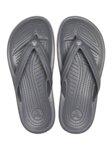 Crocs Japonki "Crocband Flip" w kolorze szarym