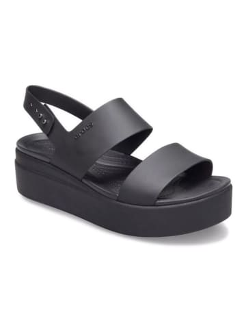 Crocs Sleehaksandalen "Brooklyn" zwart