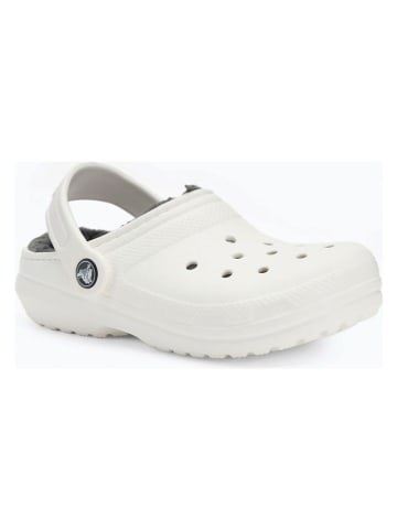 Crocs Crocs "Classic Lined" in Weiß/ Grau