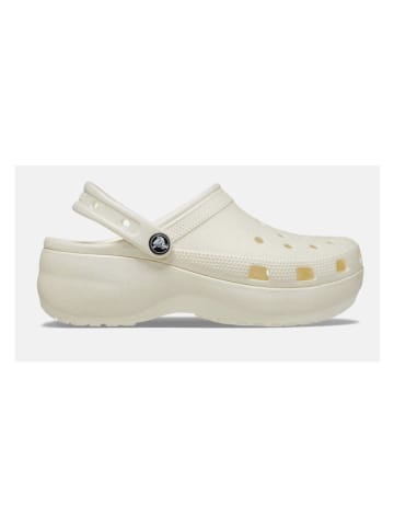 Crocs Crocs 'Classic Platform Glitter" in Creme