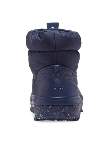 Crocs Kozaki zimowe "Classic Neo Puff" w kolorze granatowym