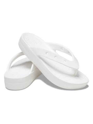Crocs Teenslippers "Classic Platform" wit