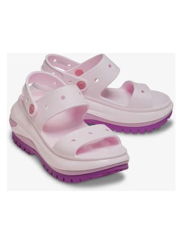 Crocs Sleehaksandalen "Mega Crush" lichtroze