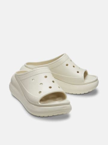 Crocs Pantoletten "Crush" in Creme