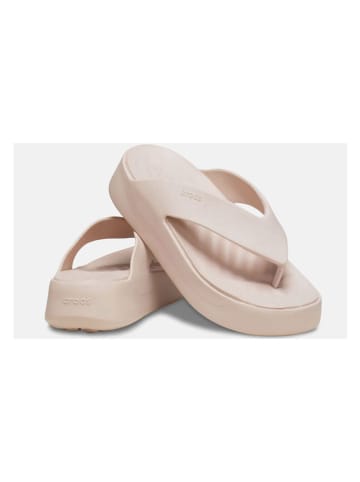 Crocs Zehentrenner "Getaway" in Creme
