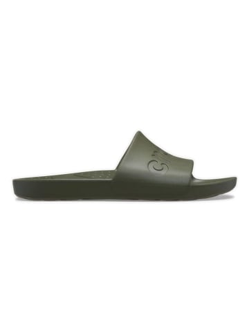 Crocs Klapki w kolorze khaki