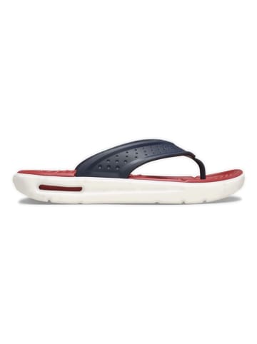 Crocs Japonki "InMotion Flip" w kolorze granatowo-czerwonym