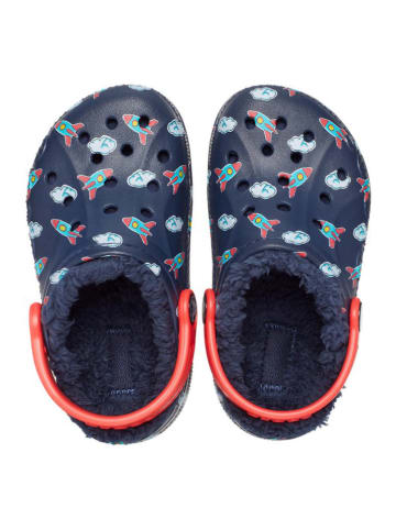 Crocs Chodaki "Baya" w kolorze granatowo-czerwonym