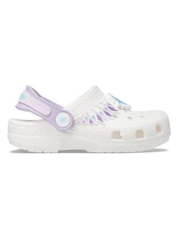 Crocs Crocs "Classic Fun Lab I AM Frozen II" in Weiß/ Hellblau/ Flieder