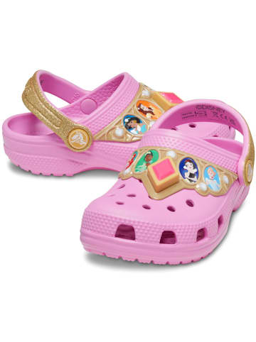 Crocs Chodaki "Classic Disney Princess Lights" w kolorze jasnoróżowym