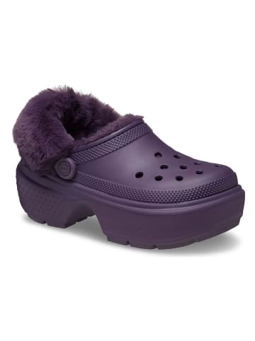 Crocs Chodaki "Stomp Lined" w kolorze fioletowym