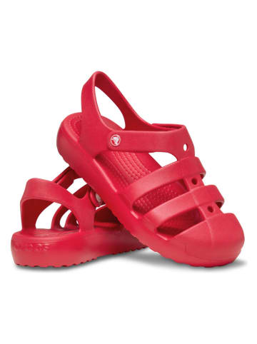 Crocs Enkelsandalen "Classic Fisherman" rood