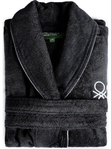 Benetton Badjas zwart