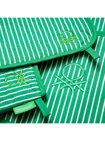 Benetton 3tlg. Küchentextilien-Set in Grün