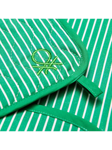 Benetton 3-częściowy zestaw w kolorze zielonym