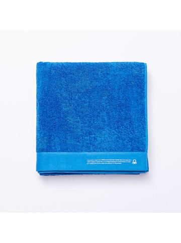 Benetton Badhanddoek blauw