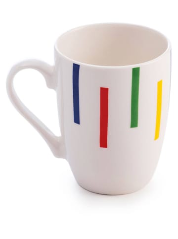 Benetton Kop wit/meerkleurig - Ø 11 cm