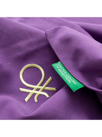 Benetton 2-delige beddengoedset paars