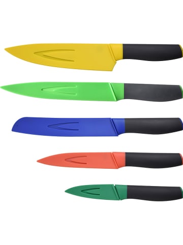 Benetton 6-częściowy zestaw w kolorze brązowym ze wzorem